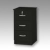 Wa- 3 Drawer Bedside