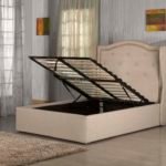 W7- Warm, Fabric Storage Bed Frame