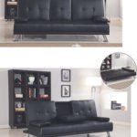 W7- COMFY Faux Leather Sofabed