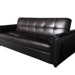 W7- JENNY Faux Leather Storage Sofabed